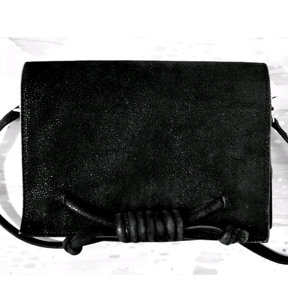 Esin Akan Black Clutch Crossbody Bag - Picture 1 of 6